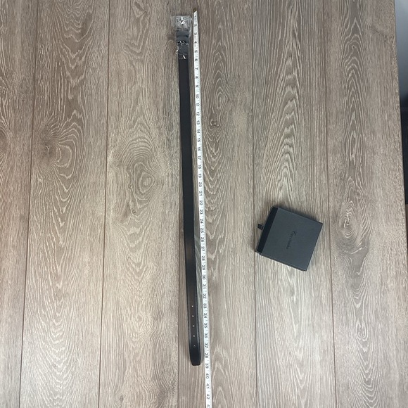 Travelambo‎ Men's Belt Black Size 39 NEW Latch - Picture 4 of 6